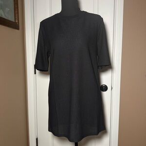 Forever 21 Black Mesh Jersey Dress XS NWT Sporty